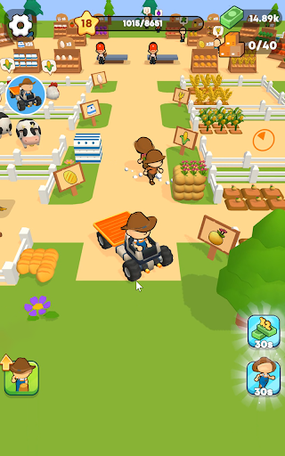 Crops and facilities in Wrangler Farmstead